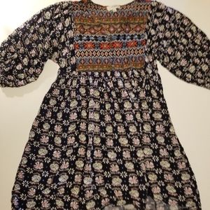patterned umgee cottage dress